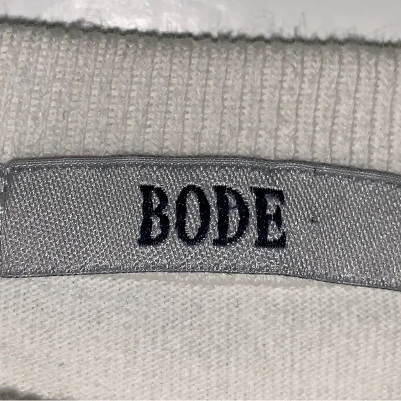 Bode Fish Appliqué Cotton T-Shirt Men’s Size Small AUTHENTIC - Picture 8 of 9